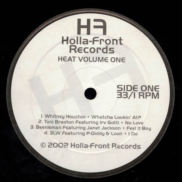 Various : Heat Volume One (LP, Album, Unofficial)