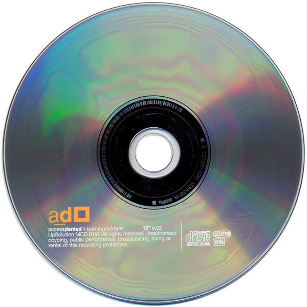 Access_Denied : Burning Bridges 12" V.02 (CD, Maxi)