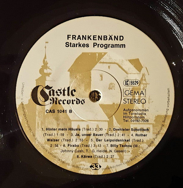 Frankenbänd : Starkes Programm (LP, Album)