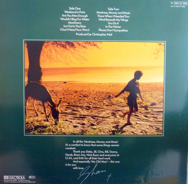 Sheena Easton : Madness, Money And Music (LP, Album)