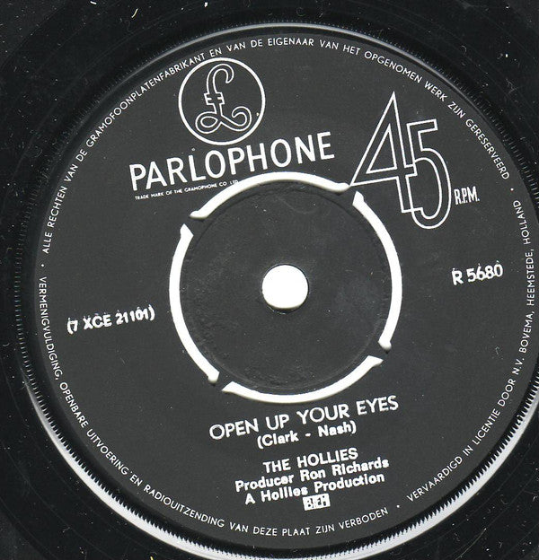 The Hollies : Jennifer Eccles (7", Single, 4-P)