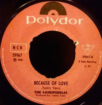 The Sandpebbles : Love Power (7", Single)
