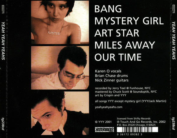 Yeah Yeah Yeahs : Yeah Yeah Yeahs (CD, EP)