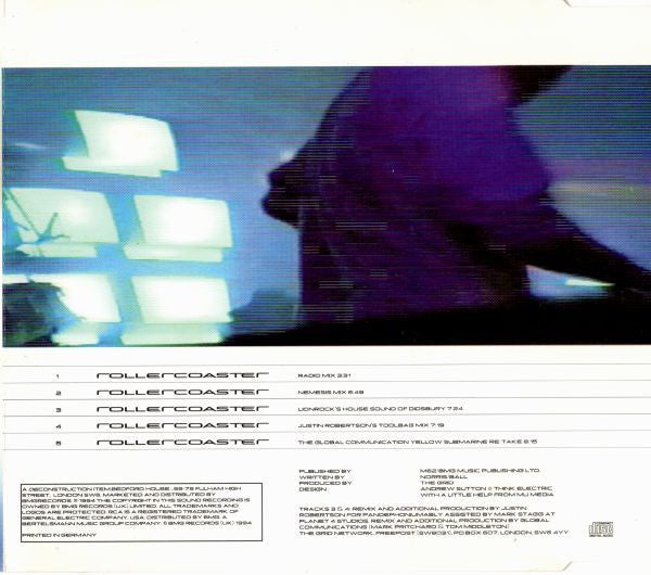 The Grid : Rollercoaster (CD, Single)