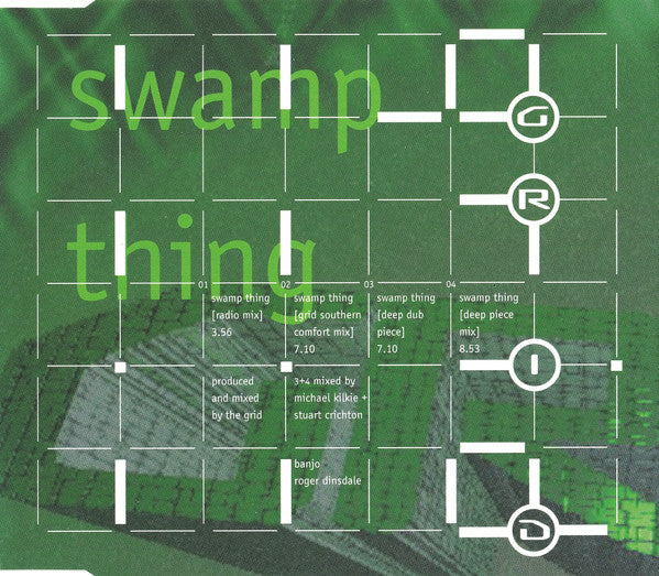 The Grid : Swamp Thing (CD, Single)
