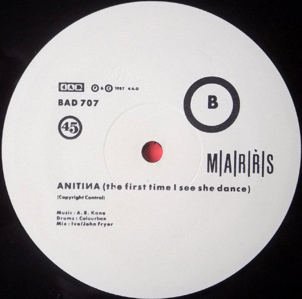 M|A|R|R|S : Pump Up The Volume (12")