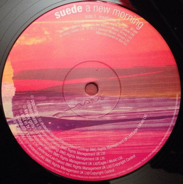 Suede : A New Morning (LP, Album, RE, 180)