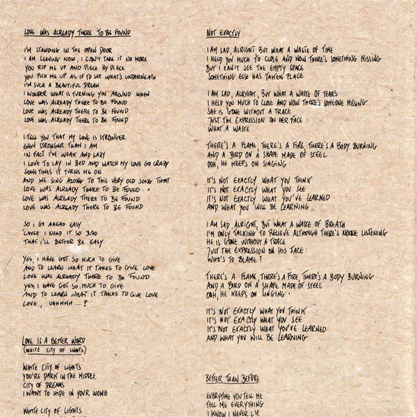 Rainbirds : Call Me Easy Say I'm Strong Love Me My Way It Ain't Wrong (CD, Album, Yel)