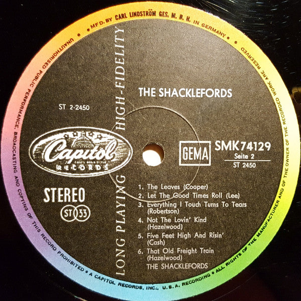 The Shacklefords : The Shacklefords (LP)