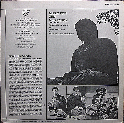 Tony Scott (2) : Music For Zen Meditation And Other Joys (LP, Album)