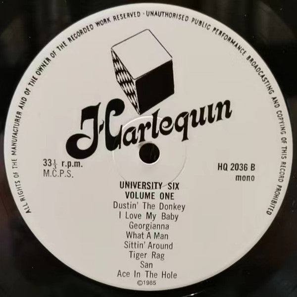 University Six : Volume One - The Complete Sessions, 1925-1926 (LP, Comp)