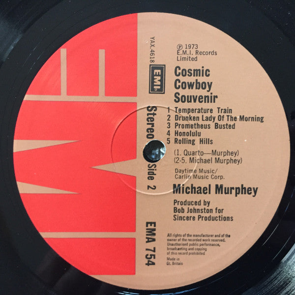 Michael Martin Murphey : Cosmic Cowboy Souvenir (LP, Album, Gat)