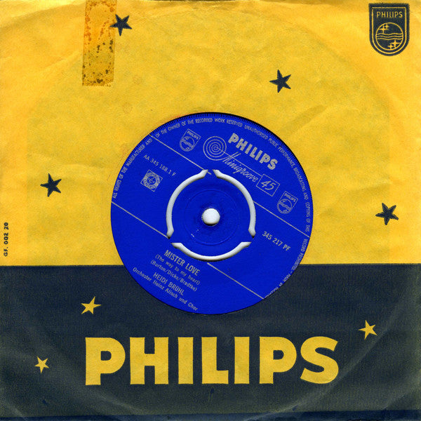 Heidi Brühl : Wir Wollen Niemals Auseinandergehn  (7", Single)