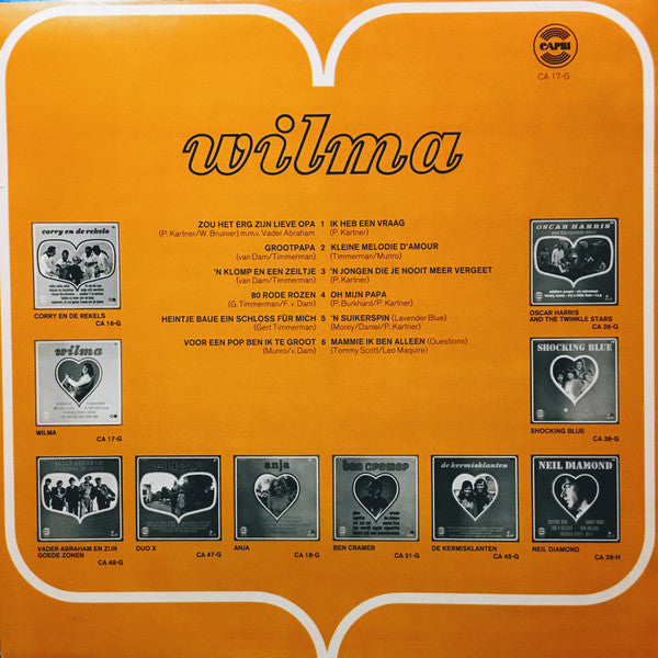 Wilma : Veel Liefs Van .... Wilma (LP, Comp)
