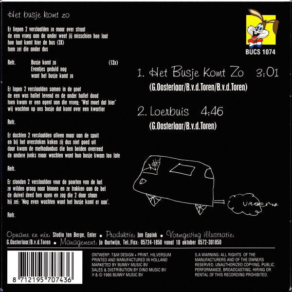 Höllenboer : Het Busje Komt Zo (CD, Single)
