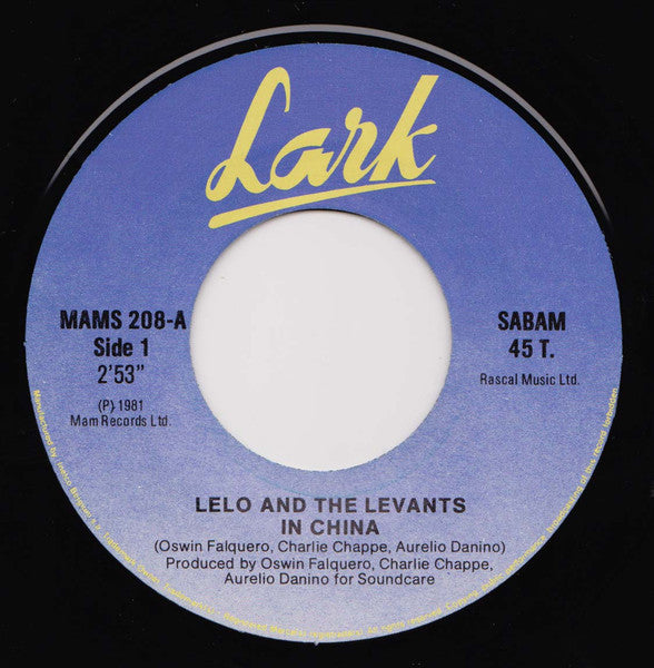 Lelo And The Levants : In China (7", Single)