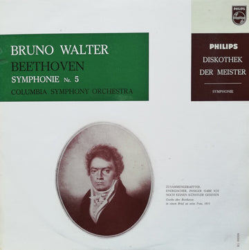 Bruno Walter, Columbia Symphony Orchestra, Beethoven* : Symphonie Nr. 5 C-Moll Op. 67 (10")