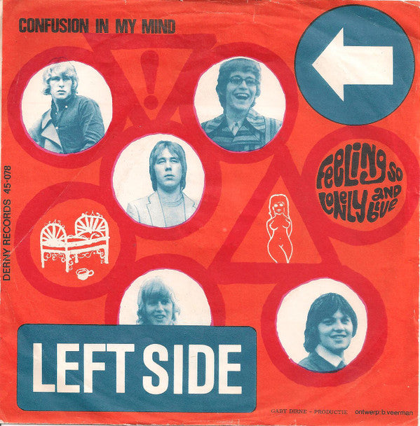 Left Side : Confusion In My Mind (7")