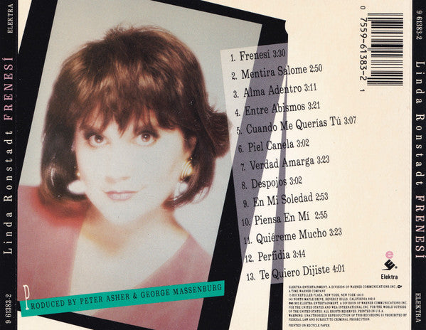 Linda Ronstadt : Frenesí (CD)