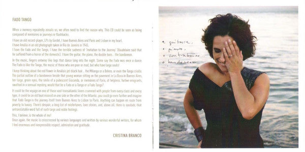 Cristina Branco : Fado / Tango (CD, Album)