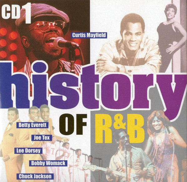 Various : History Of R&B (5xCD, Comp, Car + Box)