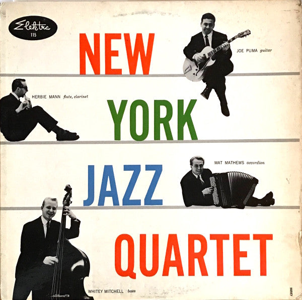 New York Jazz Quartet* : New York Jazz Quartet (LP, Album, Mono)