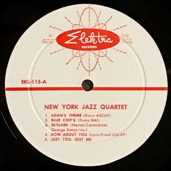 New York Jazz Quartet* : New York Jazz Quartet (LP, Album, Mono)
