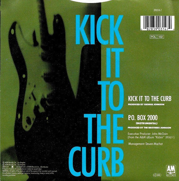 Brothers Johnson : Kick It To The Curb (7", Single)