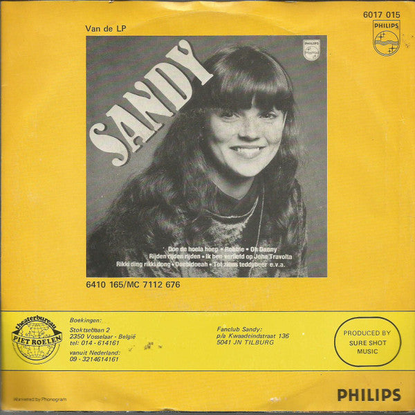 Sandy (8) : Rikki Ding Rikki Dong (7", Single)