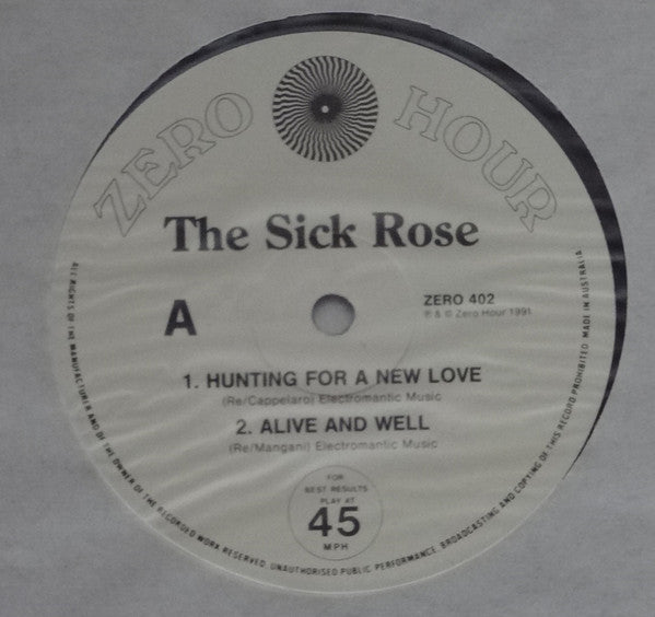 Sick Rose : Alive And Well (12", EP)