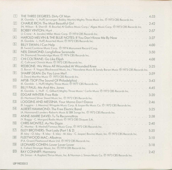 Various : 25 Jaar Popmuziek - 1973/1974 (CD, Comp, +Bo)