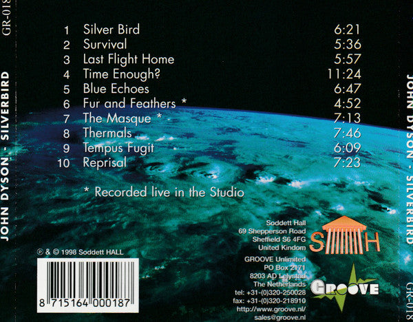 John Dyson : Silverbird (CD, Album)
