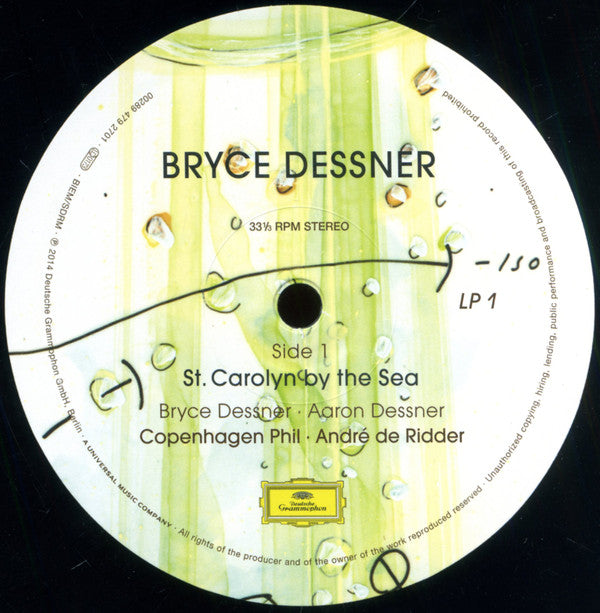 Bryce Dessner / Jonny Greenwood, Copenhagen Phil, André de Ridder : St. Carolyn By The Sea / Suite From "There Will Be Blood" (2xLP, 180)