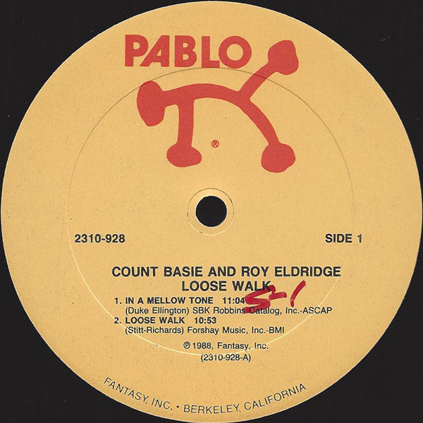 Count Basie & Roy Eldridge : Loose Walk (LP)