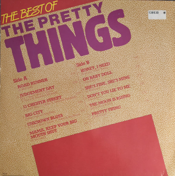 The Pretty Things : The Best Of The Pretty Things (LP, Album, RE)