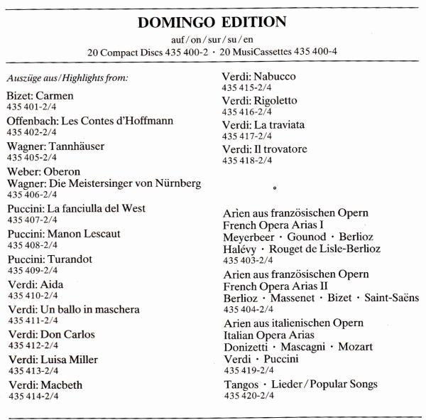 Placido Domingo / Giuseppe Verdi : Shirley Verrett · Piero Cappuccilli · Nicolai Ghiaurov · Claudio Abbado : Macbeth (Auszüge · Highlights · Extraits) (CD, RM)