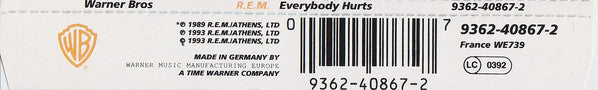R.E.M. : Everybody Hurts (CD, Maxi)
