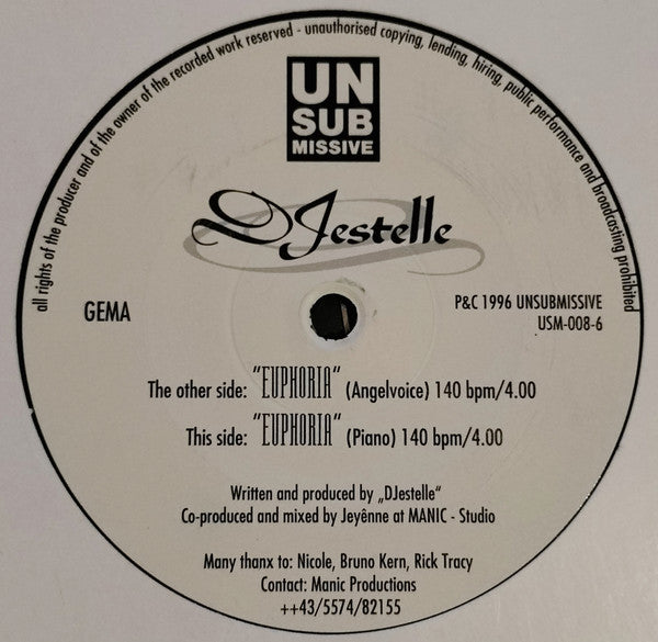 DJestelle : Euphoria (12")