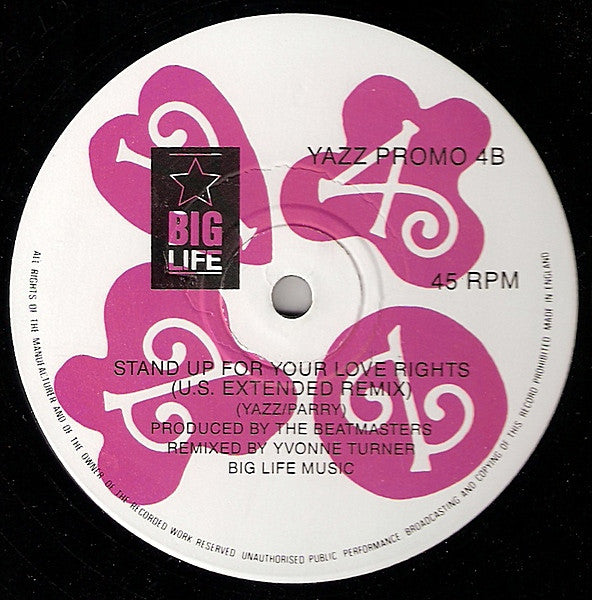 Yazz : Where Has All The Love Gone? (12", Promo)