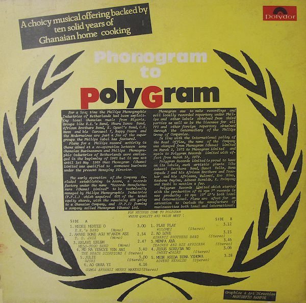 Various : 1969 Phonogram To Polygram 1979 - 10th Anniversary 1969 - 1979 (LP, Comp)