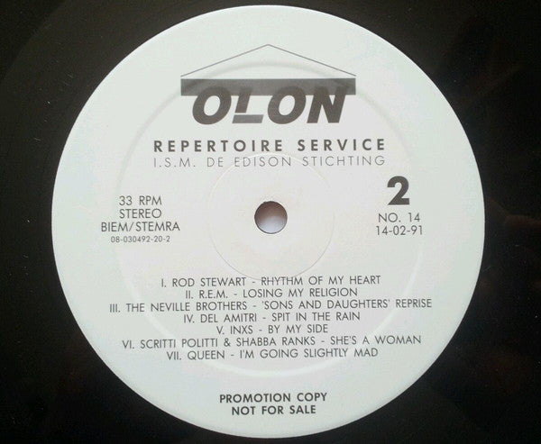 Various : Repertoire Service No. 14 (LP, Comp, Promo)