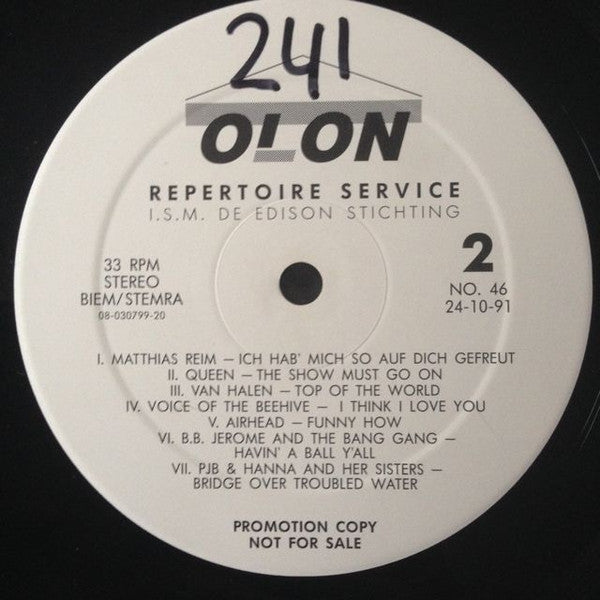 Various : Repertoire Service No. 46 (LP, Comp, Promo)