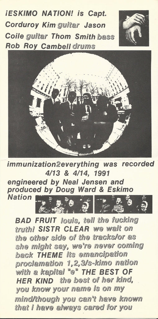Eskimo Nation : Immunization2Everything (7", Yel)