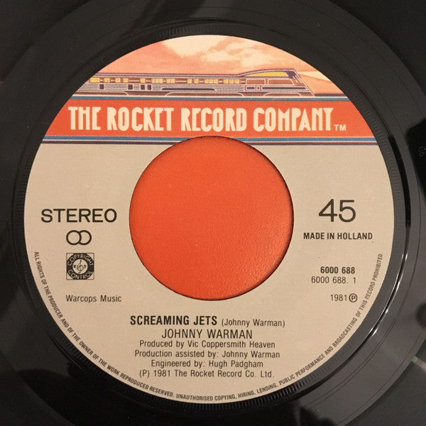 Johnny Warman : Screaming Jets (7", Single)