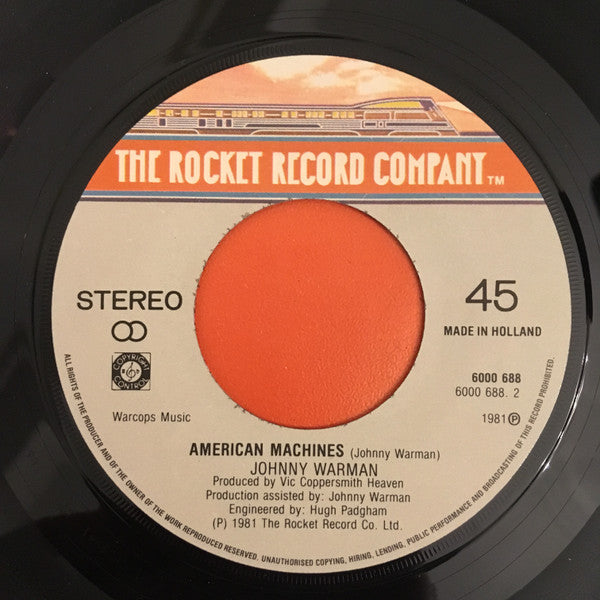 Johnny Warman : Screaming Jets (7", Single)