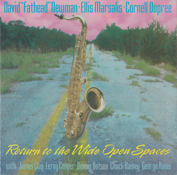 David "Fathead" Newman, Ellis Marsalis, Cornell Dupree : Return To The Wide Open Spaces (CD, Album)