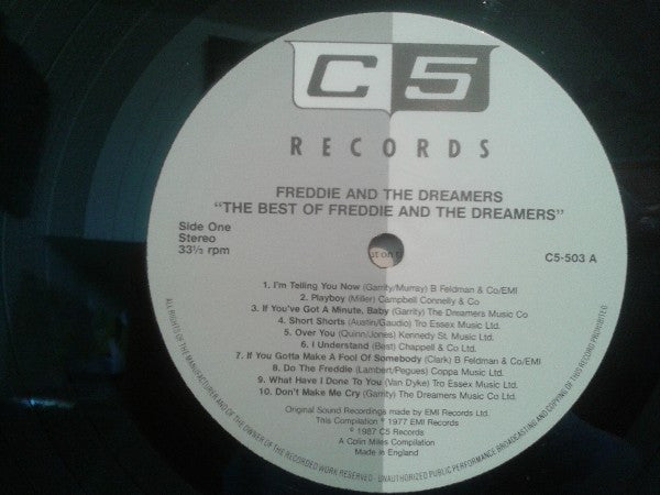 Freddie & The Dreamers : The Best Of Freddie & The Dreamers (LP, Comp, RE)