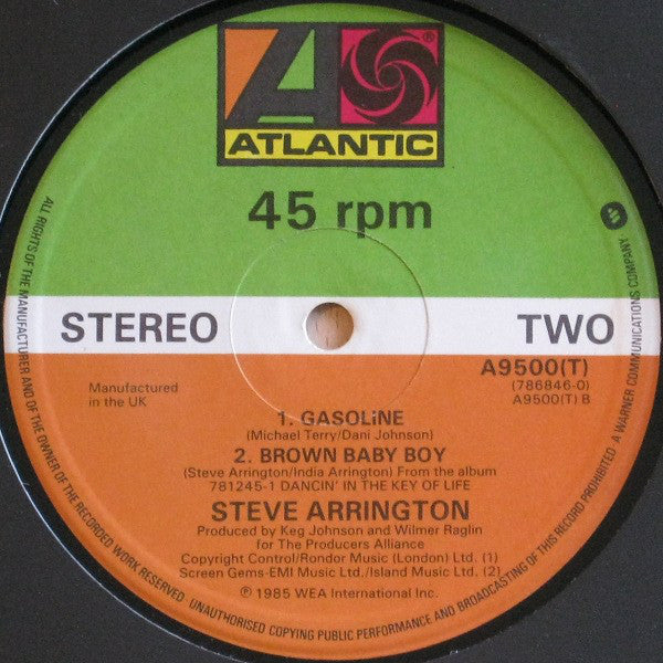 Steve Arrington : She Just Don't Know (12")