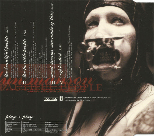 Marilyn Manson : The Beautiful People (CD, Maxi, Enh)