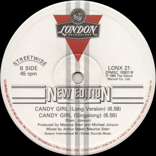 New Edition : Candy Girl (12")